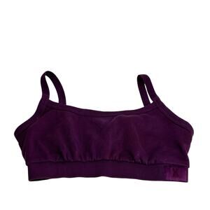 Savage X Fenty Plum Purple Lounge Bra Size 4-6 S Cloth Bralette